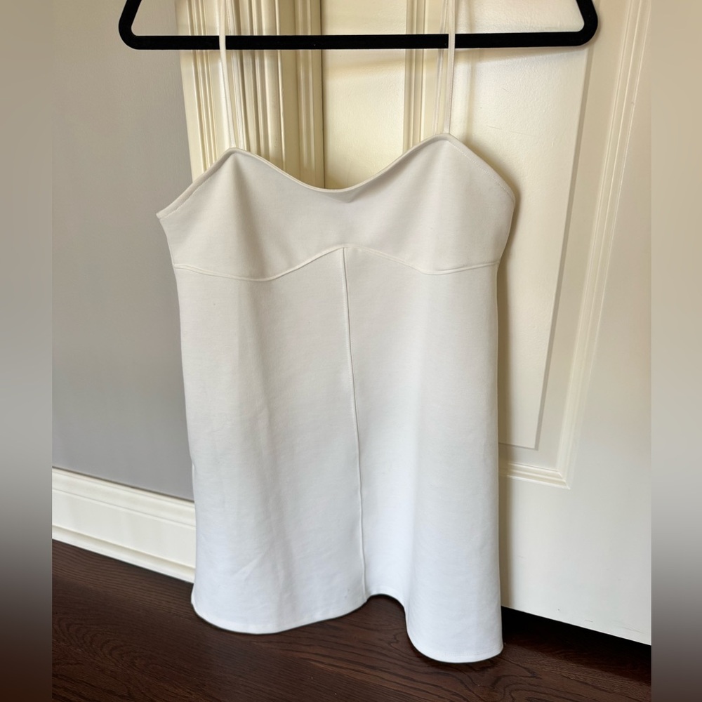 Zara white mini dress